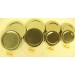 Gold Metal Twist Lid 48mm